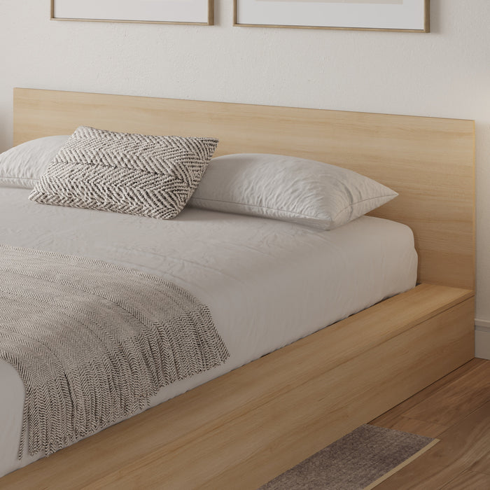 Kanso Low Platform Bed Set Queen Bed