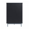 Brighton Modern 2-Piece Electric Fireplace in Black and Onyx | Foyer electrique moderne Brighton 2 pieces en noir et onyx