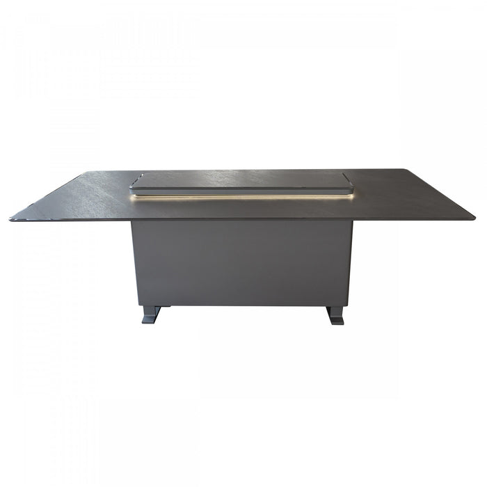 Forno Cinetico Smart Dining Table, Sandstone Black, 5.3 cu.ft fridge and freezer-FDTFR7044-86BLK Refrigerator