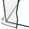 Outsunny 99" X 39" X 32" Mini Greenhouse Transparent Portable Hot House For Plants With Zippered Doo|Outsunny Serre De Jardin Tunnel 2,5l X 1l X 0,8h M Grande Porte Zippee Bache Pvc Transparent Metal E