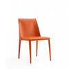 Paris Modern 8-Piece Dining Chair Set in Coral | Ensemble de 8 chaises de salle a manger Paris Moderne en corail
