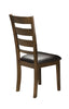 Brienne Dining Chair With Faux Leather Seat (set Of 2) | Chaise De Salle A Manger Brienne Avec Assise En Similicuir (ensemble De 2)