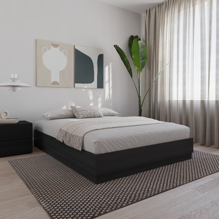Milano Platform Bed Frame King Bed