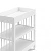 Graco Teddi Changing Table with Water-Resistant Changing Pad - White