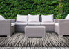 Jackson Black Grey Distressed Outdoor Rug, 7'10" x 10'6" Outdoor Area Rug | Tapis d'exterieur Jackson noir et gris vieilli, 7'10" x 10'6"