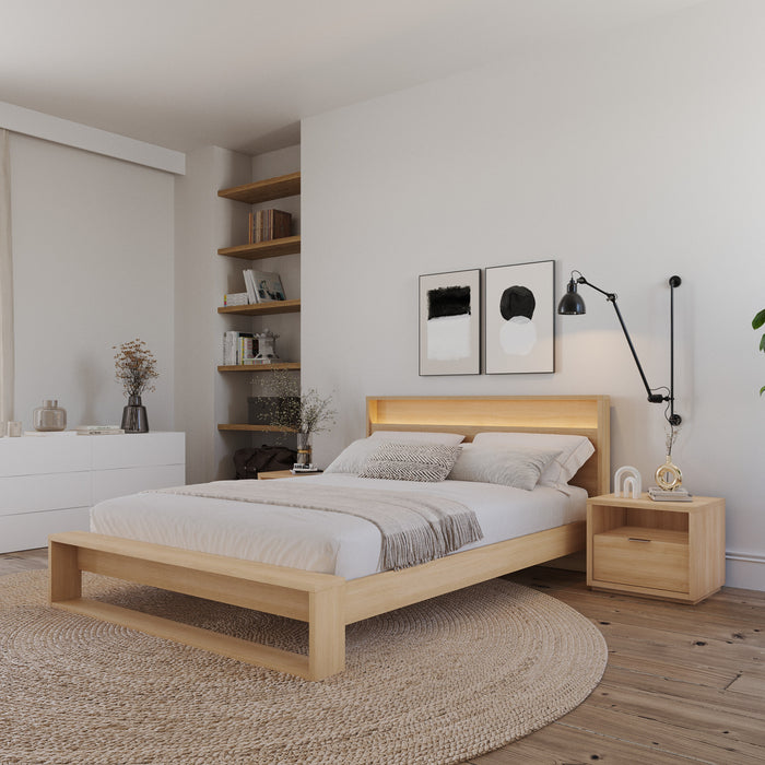 1-Drawer Modern Nightstand