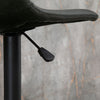 HOMCOM 2pc Adjustable Counter Height Bar Stools Kitchen Counter Stool Grey