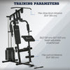 Soozier Home Gym Machine With 99lbs Weight Stack, Multifunction Power Tower|Soozier Machine De Gymnastique A Domicile Soozier Avec Pile De Poids De 99 Lb