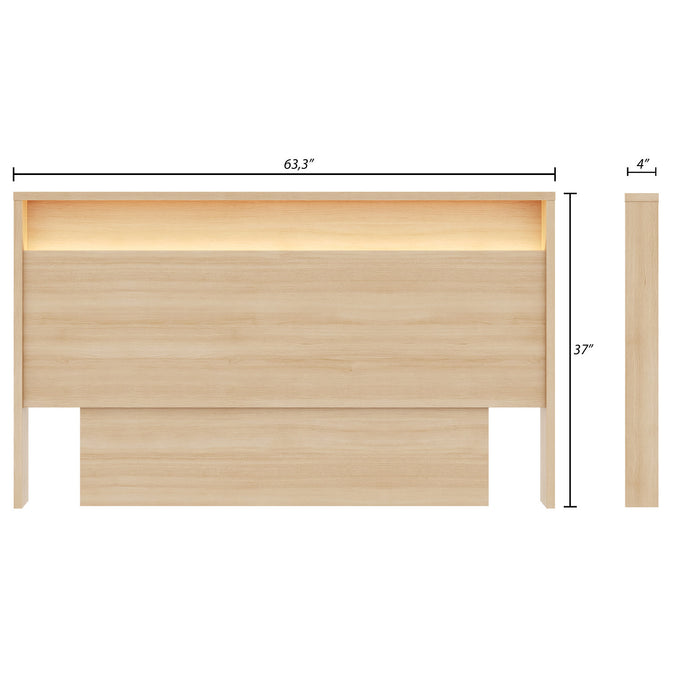 Gael Headboard with Integrated Lighting
