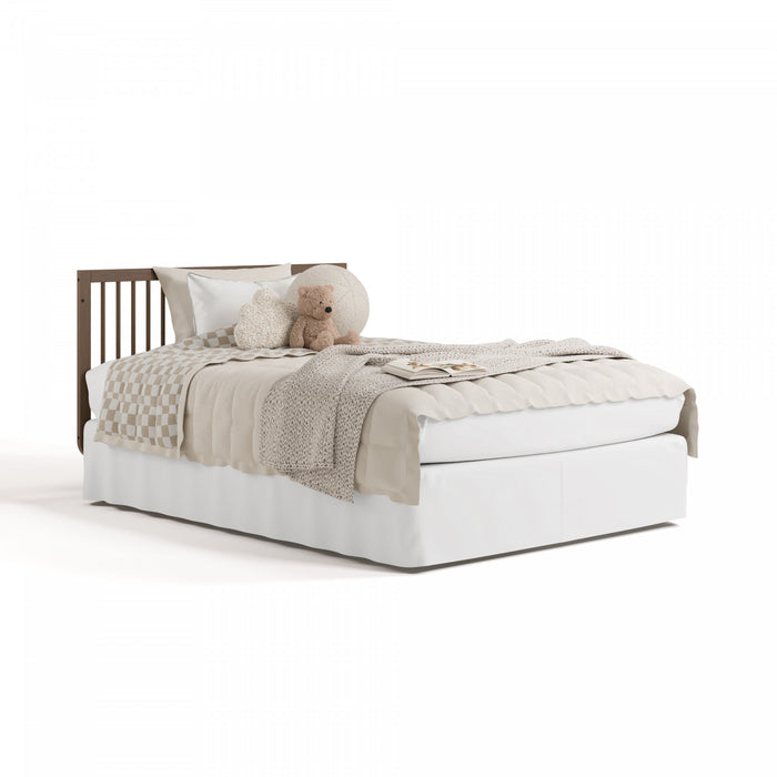Storkcraft Santorini 5-In-1 Convertible Crib - Hazelnut