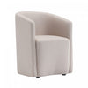 Hearth Contemporary Modern Upholstered Armchair in Barley | Fauteuil contemporain moderne Hearth en tissu avec accoudoirs, coloris orge
