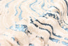 Clara Blue Rug 8'0" x 10'0" | Tapis Contemporain/Moderne Clara 8'0" x 10'0" en Bleu