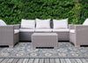 Cabana Blue White Elegant Border Outdoor Rug, 5'3" x 7'7" Outdoor Area Rug | Tapis d'exterieur Cabana bleu et blanc a bordure elegante, 5'3" x 7'7"