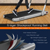 Superfit 2.25hp 2-in-1 Folding Under Desk Treadmill W/speaker Controller App