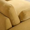Olivia Oversized Accent Chair with Pillows,Yellow | Fauteuil d’appoint surdimensionne Olivia avec coussins, jaune
