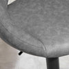HOMCOM Bar Stools Set of 2 Swivel Adjustable Counter Height Barstools