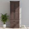 HOMCOM 67" Tall Kitchen Pantry Cabinet with Adjustable Shelves