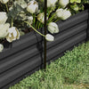 Outsunny Galvanized Raised Garden Bed With Crop Cage And Shade Cloth|Outsunny Lit De Jardin Sureleve Galvanise Avec Cage De Culture Et Toile