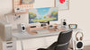 Kanto S4 Angled Desktop Speaker Stands for Midsize Speakers - Pair, White | Supports d'enceintes de bureau inclines Kanto S4 pour enceintes de taille moyenne - paire, noir