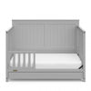 Graco Hadley 5-in-1 Convertible Crib with Drawer - Pebble Gray
