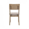Jorissen Grey Linen-Look Fabric Dining Chair - Set of 2|Chaise de salle à manger Jorissen en tissu d’apparence lin gris - ensemble de 2