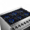 Forno Marco 36" Dual Fuel Range, Stainless Steel, 5.36 cu. Ft. - FFSGS6197-36 | Cuisiniere a double combustible Marco 36 po, acier inoxydable, 5.36 pi³ - FFSGS6197-36
