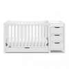 Graco Remi 4-in-1 Convertible Crib and Changer - White