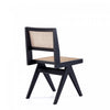 Hamlet Industry Chic Wood Dining Chair in Black and Natural - Set of 4 | Chaise de salle a manger en bois style industriel chic Hamlet en noir et naturel - Lot de 4