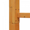 Outsunny 85" Wooden Garden Arbour For Wedding And Ceremony, Outdoor Garden Arch Trellis For Climbing|Outsunny Arbre De Jardin En Bois De 85", Treillis D'arche De Jardin Exterieur, Orange