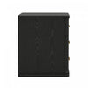 Clifford Traditional Nightstand in Black (3-Drawer) | Table de nuit traditionnelle Clifford en noir (3 tiroirs)