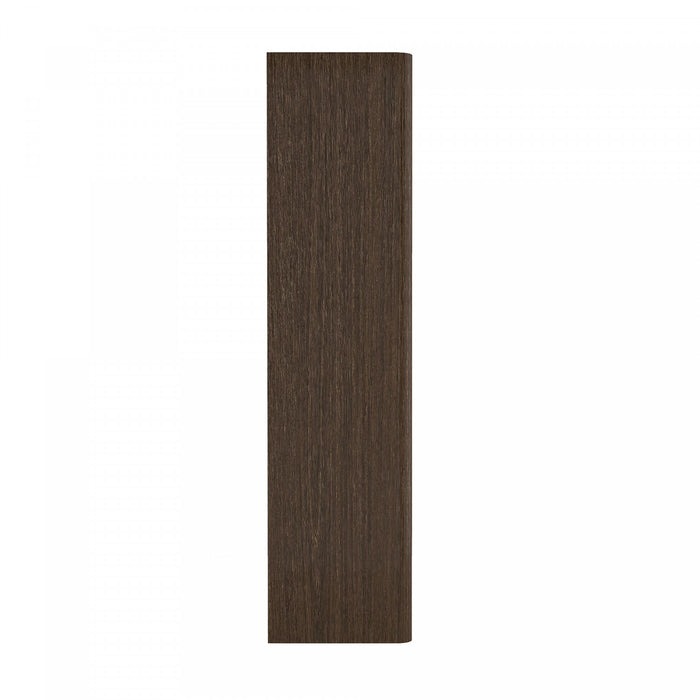 Rivington Modern 28\" Open Bookcase in Dark Walnut