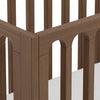Storkcraft Sicily Deluxe 3-in-1 Convertible Crib with Bonus Toddler Guardrail - Hazelnut