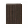Linda Modern 24" Nightstand in Walnut Brown (2-Drawer) - Set of 2 | Table de nuit moderne Linda 24" en noyer brun (2 tiroirs) - Lot de 2