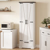 HOMCOM 71" Pantry Cabinet, Kitchen Storage Cabinet with 2 Doors, White