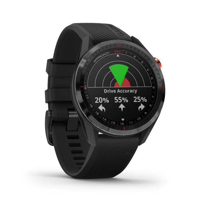Garmin Approach® S62 Gps Golf Watch - Precision Golfing, 1.3\" Touchscreen For Everyday Wear - Black