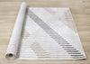 Washable Multi-Coloured Basketweave Lines Area Rug - 7'10" x 10'6"|Carpette à motifs de lignes de tressage multicolore lavable à la machine - 7 pi 10 po x 10 pi 6 po