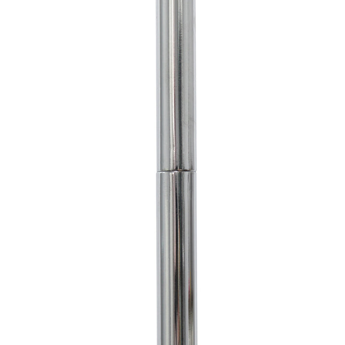 Arries Modern Arched Floor Lamp, Brushed Nickel &Silver, 66\"