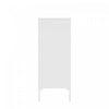 Amelia Modern 32" Metal Accent Cabinet in White | Armoire d’appoint moderne Amelia 32" en metal blanc