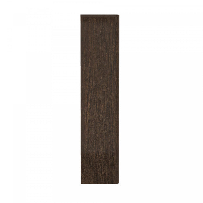Rivington Modern 38\" Bookcase Cabinet in Walnut - Set of 2