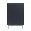 Brighton Modern 2-Piece Electric Fireplace in Black and Onyx | Foyer electrique moderne Brighton 2 pieces en noir et onyx