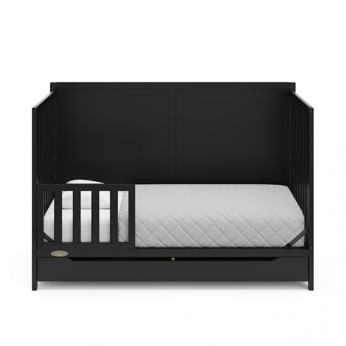 Graco Melrose 5-in-1 Convertible Crib with Drawer - Black