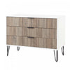 Dumbo Modern 2-Piece Dresser Set in Rustic Gray and White | Ensemble moderne Dumbo 2 pieces avec commode, gris rustique et blanc