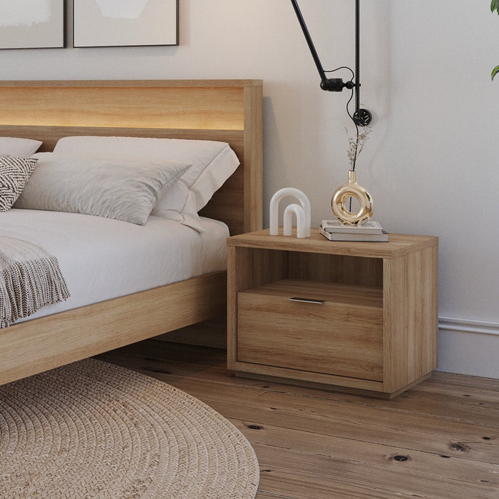 1-Drawer Modern Nightstand