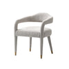 Aspen and Hathaway Modern Industry Chic 5-Piece Dining Set in Gold Dust and Natural | Ensemble de salle a manger chic industriel moderne Aspen et Hathaway, 5 pieces, finition Poussiere d’or et Naturel