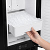 Forno Cristallo 15 Inch Freestanding/Undercounter Ice maker, 66.1 lbs, Black- FIMBI7307-15BLK Ice Maker | Cristallo Machine a glacons de 15 pouces autonome/sous le comptoir, 66,1 lb, noir - FIMBI7307-15BLK