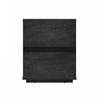 Evelyn Modern 20" Nightstand in Charcoal Gray (1-Drawer) - Set of 2 | Table de nuit moderne Evelyn 20" en gris charbon (1 tiroir) - Lot de 2