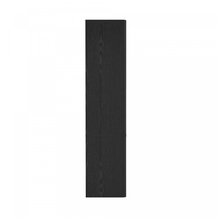 Rivington Modern 40\" Bookcase Cabinet in Black - Set of 3