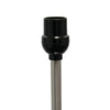 Harlan Contemporary Floor Lamp, Brushed Nickel & Silver, 57" | Harlan Lampadaire contemporain, Nickel brosse et Argent, 57 po H