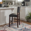 Monaco Faux Leather Counter-Height Stool - Espresso|Tabouret Monaco de hauteur comptoir en similicuir - espresso