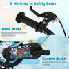 Costway 12" Kid's Bike For 3-4 With Height-adjustable Handlebar & Saddle Handbrake Blue